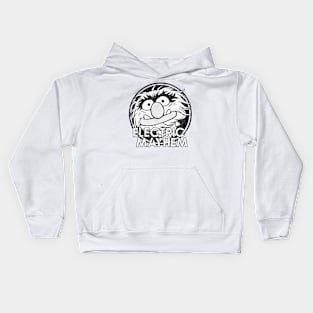 Monster Drum gray Kids Hoodie